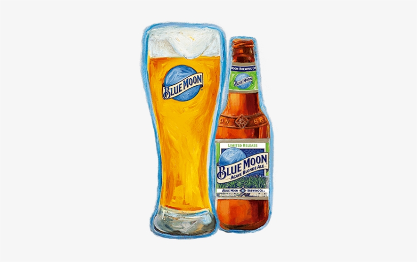 Agave Blonde Ale - Blue Moon Summer Honey Wheat Beer - 12 Pack, 12 Fl, transparent png download