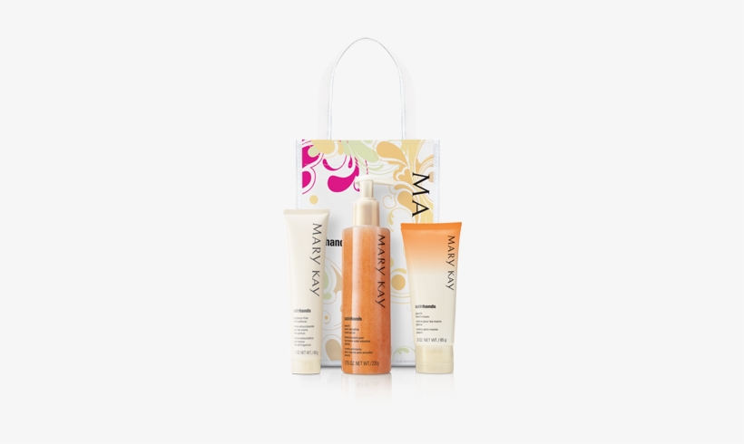 Peach Satin Hands® Pampering Set - Mary Kay Satin Hands Set, transparent png download