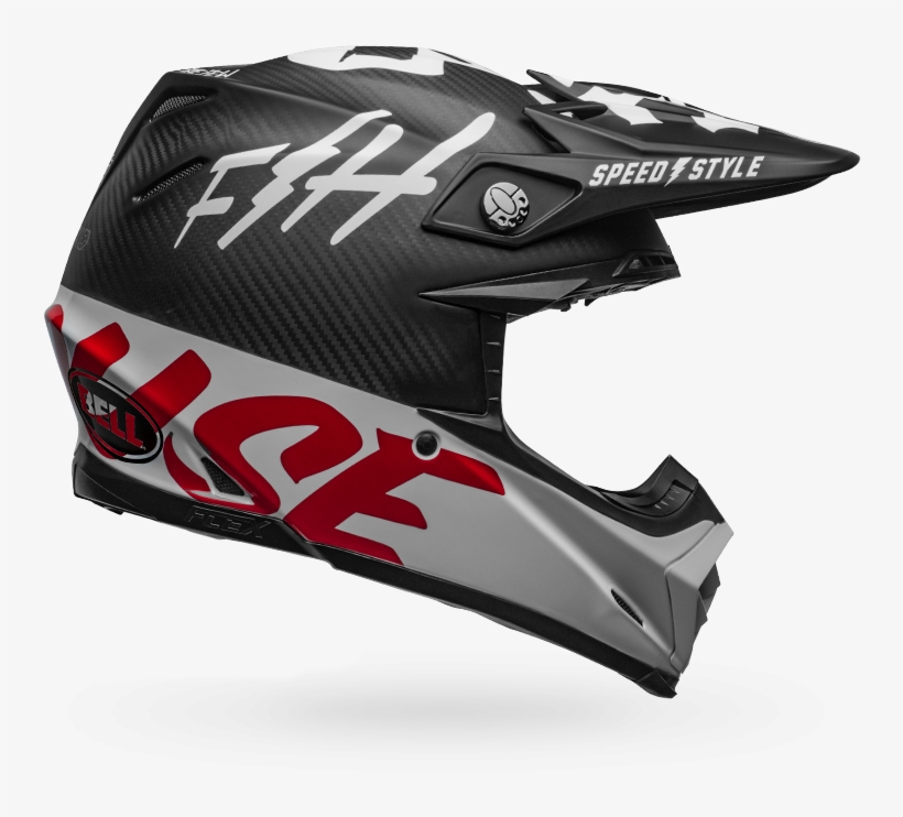 Bell Fast Tribe Moto 9 Helmet, transparent png download