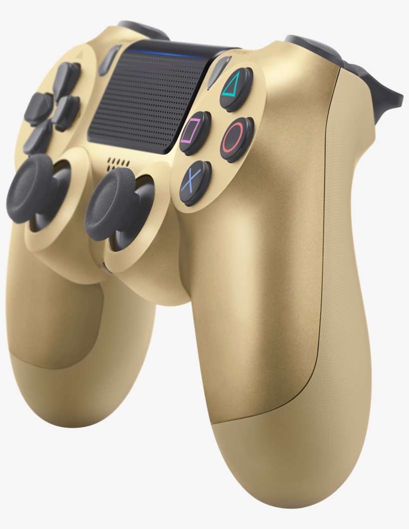 Sony Dual Shock 4 Controller V2 Gold (original), transparent png download