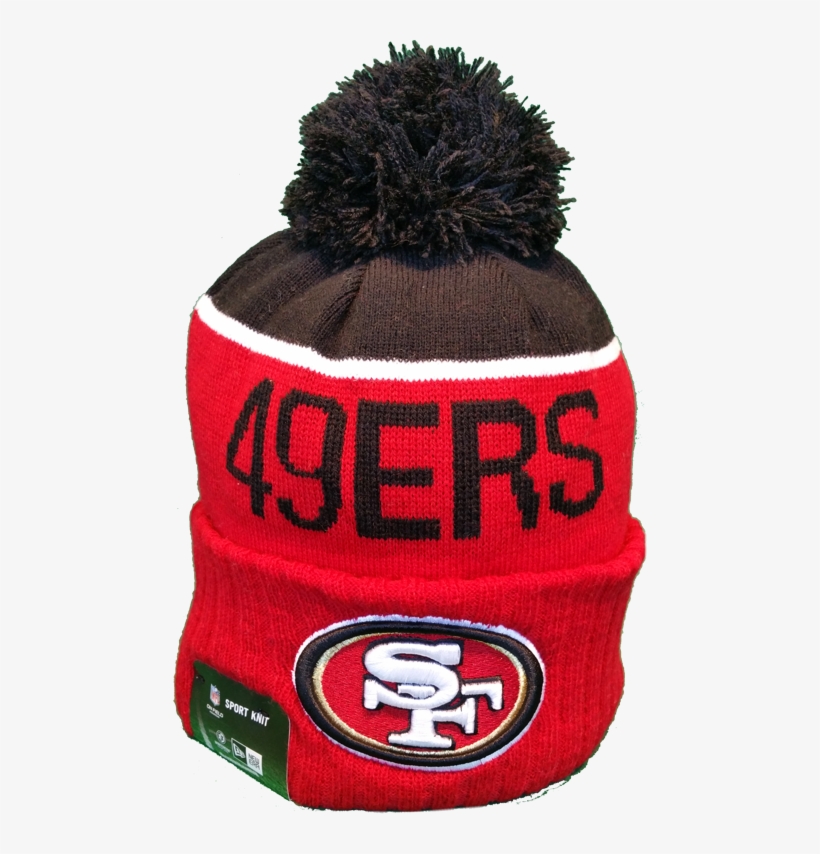 San Francisco 49ers Sideline Knit Pom Toque, transparent png download