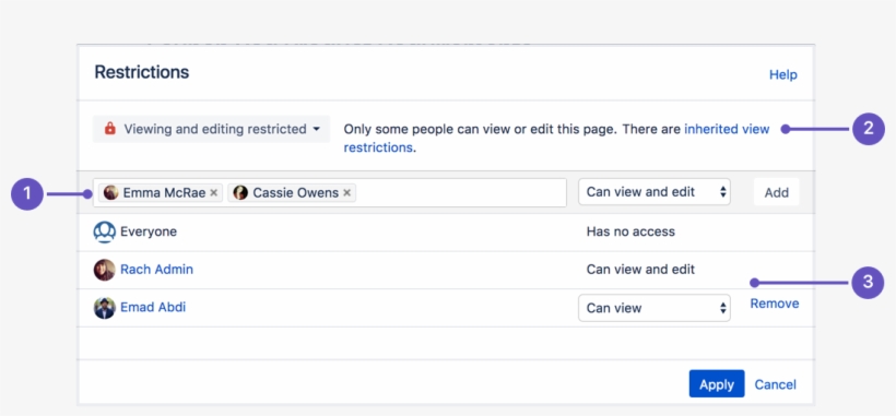 In This Example, Some Users And Groups Can View Only,, transparent png download