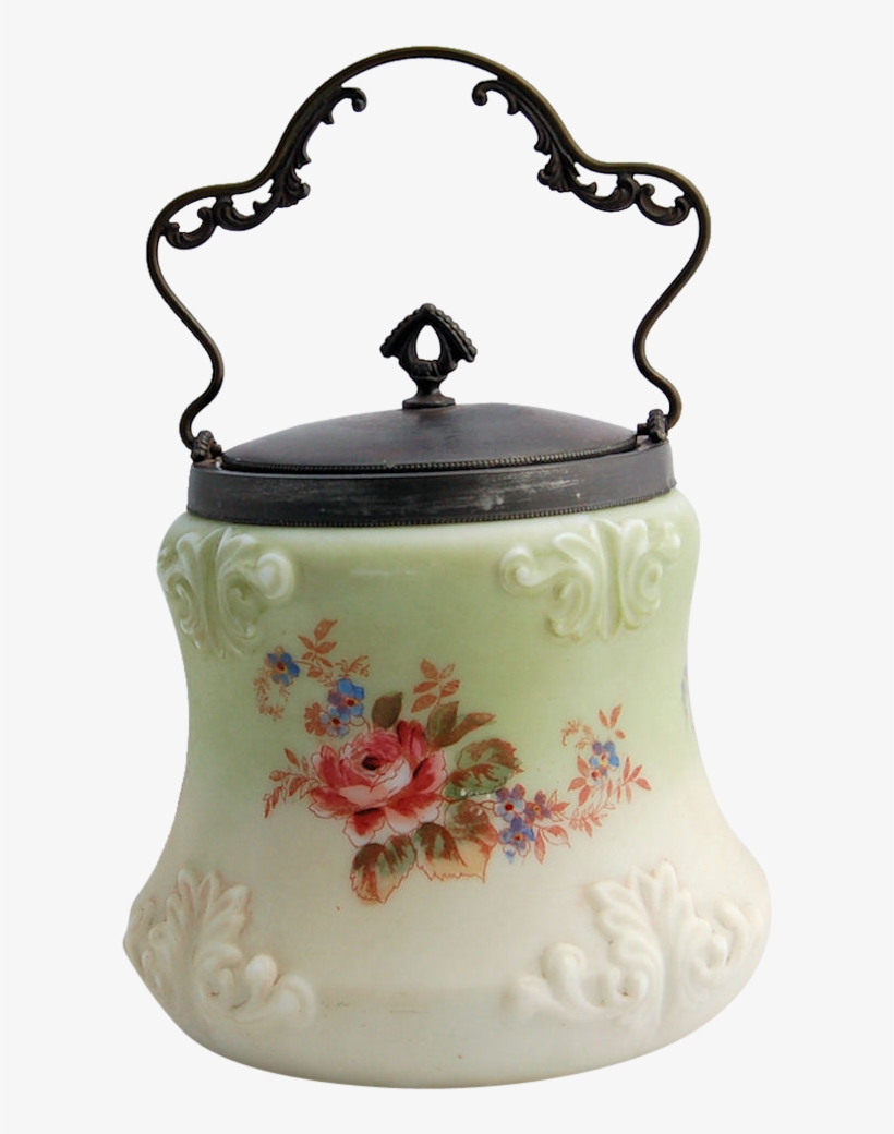 Victorian Wave Crest Biscuit Jar Mt, transparent png download