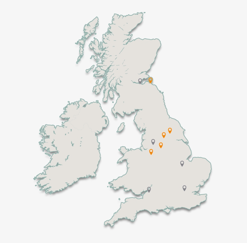 Freightliner Maintenance Network Map, transparent png download