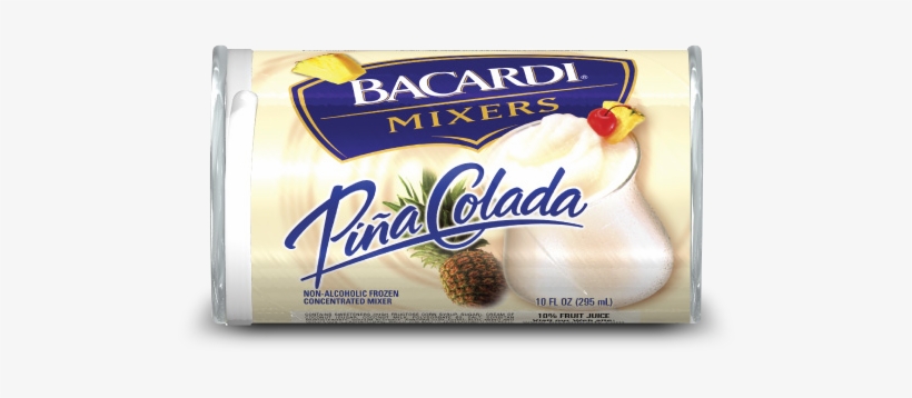 Frozen Bacardi® Mixers Piña Colada - Bacardi Pina Colada Drink Mixer, transparent png download