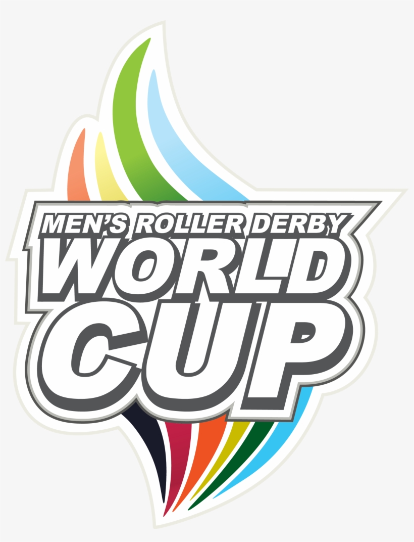 Men's Roller Derby World Cup - Graphic Design, transparent png download