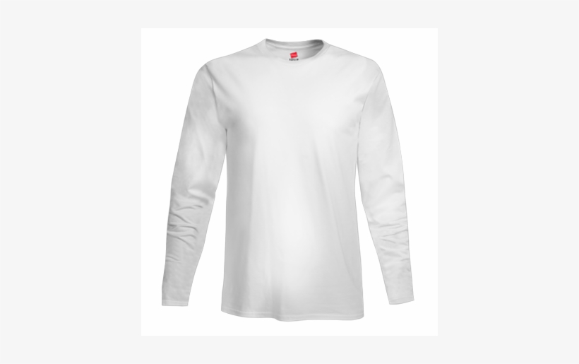 498l Nano T® Long Sleeve T Shirt - White Long Sleeve T Shirt Png, transparent png download