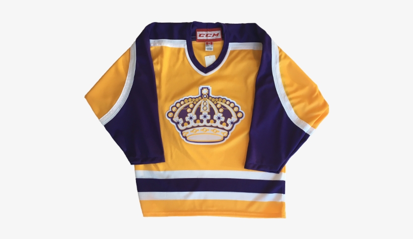La Kings Heritage 1987 Queens Crown Jersey - Los Angeles Kings, transparent png download
