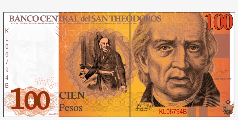 Bill St100 - Miguel Hidalgo Y Costilla, transparent png download