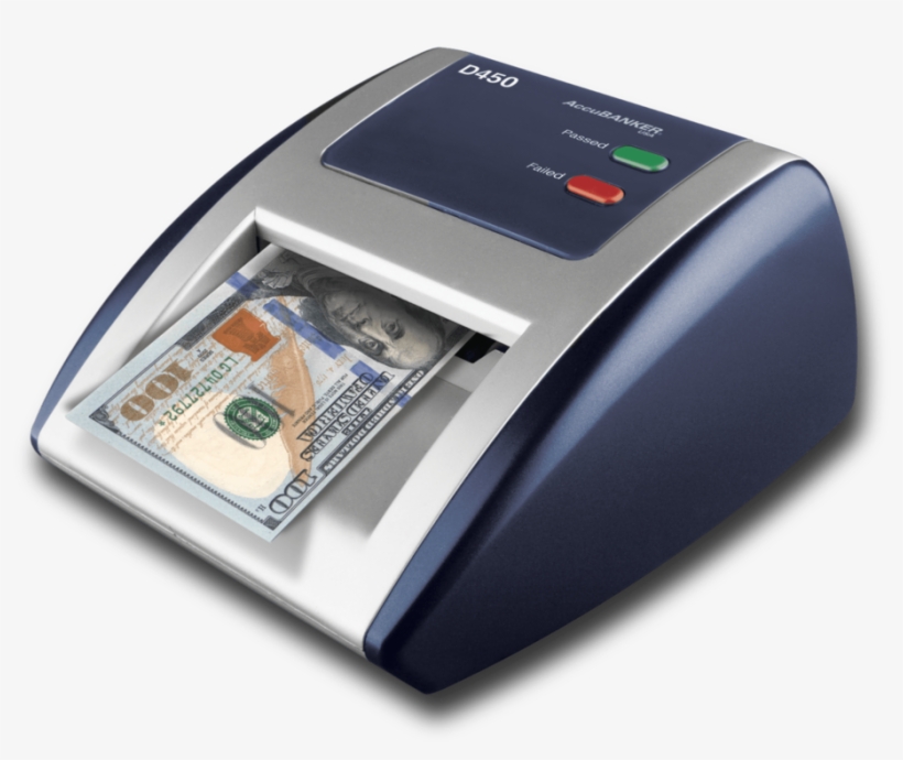 Accubanker D450 Automatic Bill Detector, transparent png download