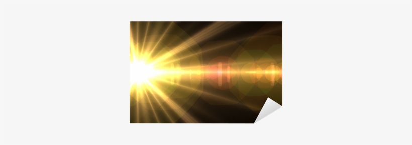 Star, Sun With Lens Flare - Lens, transparent png download