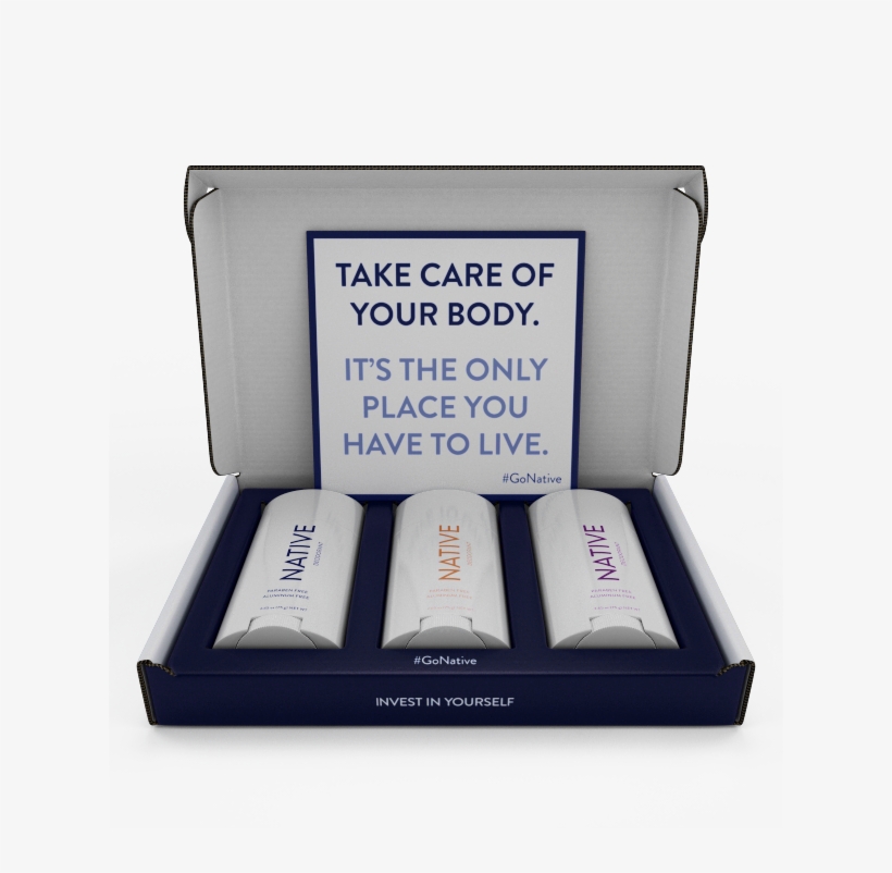Native Deodorant, A San Francisco-based Natural Deodorant - Native Deodorant Box, transparent png download