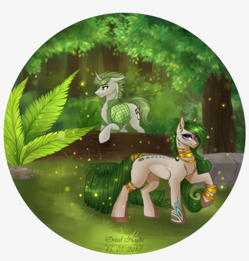 Orealnight, Forest, Jewelry, Oc, Oc Only, Pony, Safe, - Reveal The Image, transparent png download