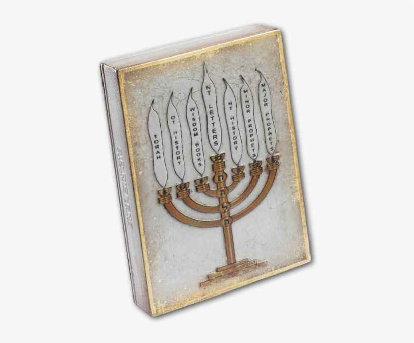 Sid Dickens Memory Blocks T-331 Menorah - Hanukkah, transparent png download