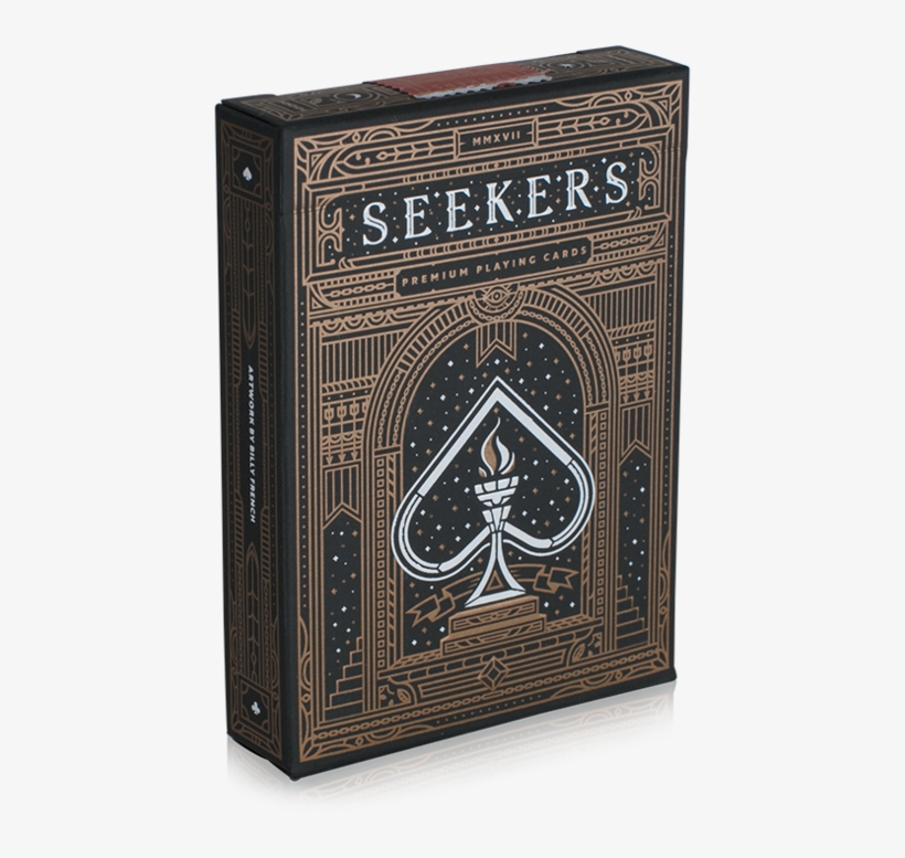 "seekers" Playing Cards Vortex Souvenir - Book Cover, transparent png download