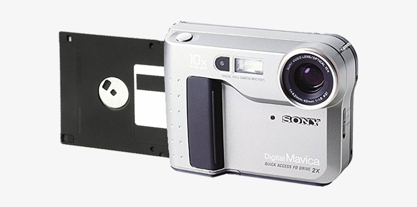 Sony's Mavica Fd71 Likes Floppy Disks, Hates Magnets - Mavica Camera, transparent png download