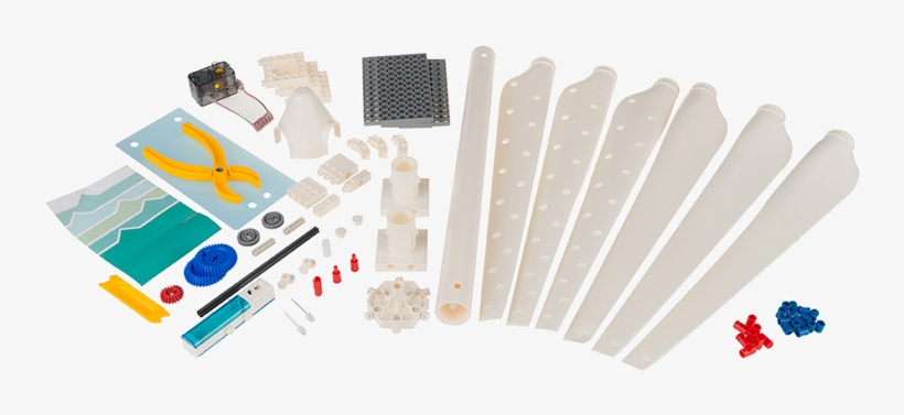 Wind Turbine - Wind Turbine Green Energy - Experiment Kit, transparent png download
