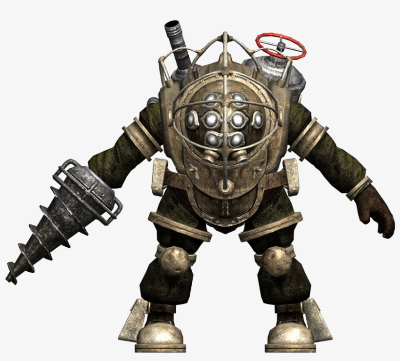 Advanced Perspective And Volumes - Big Daddy From Bioshock, transparent png download