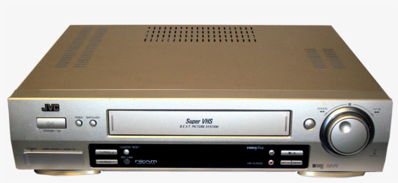 Jvc Hr S7500ek "pal" S Vhs / Vhs Video Cassette Recorder - Vhs, transparent png download
