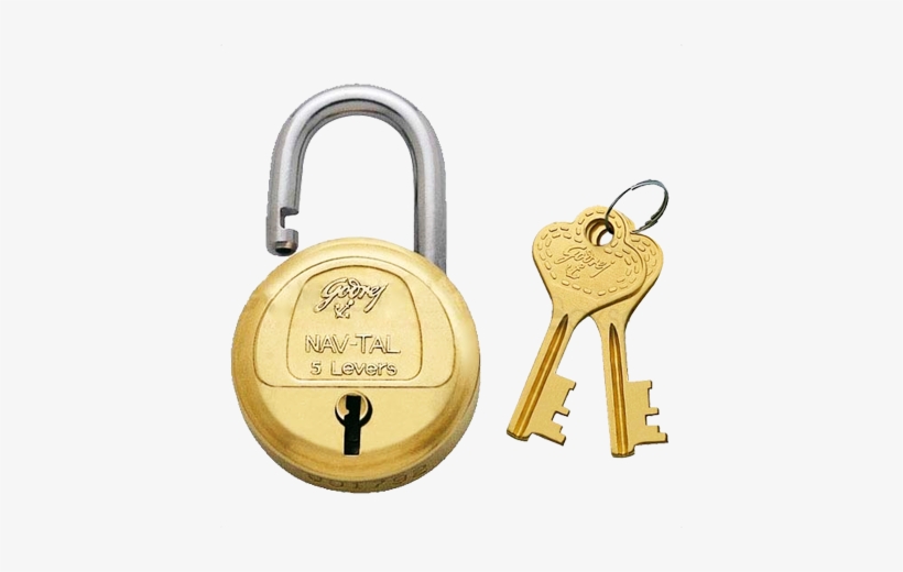 Godrej Navtal 5 Levers Padlock - Godrej Lock 6 Lever, transparent png download