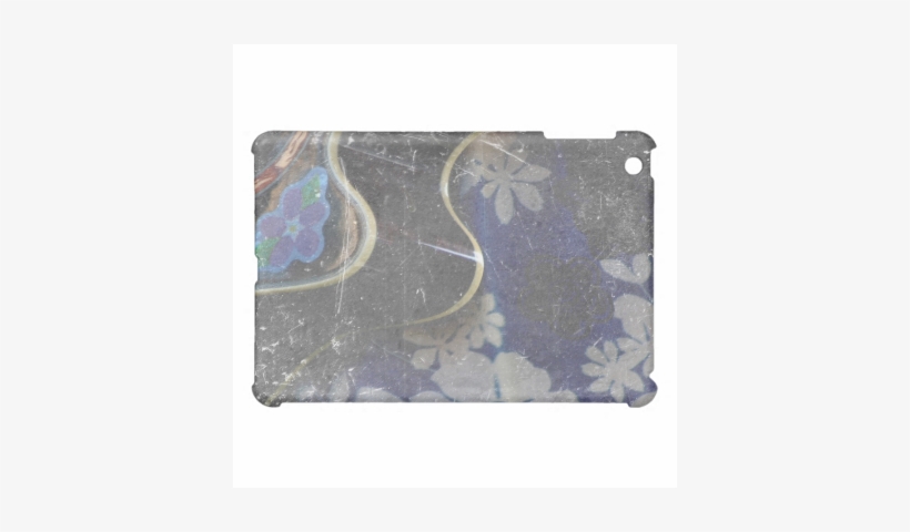 Acoustic Guitar Flower Dress Grunge Scratch Music - Music, transparent png download