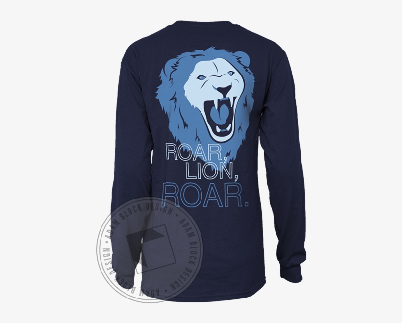Women's Crew Roar Lion Roar Long Sleeve - Roar, transparent png download