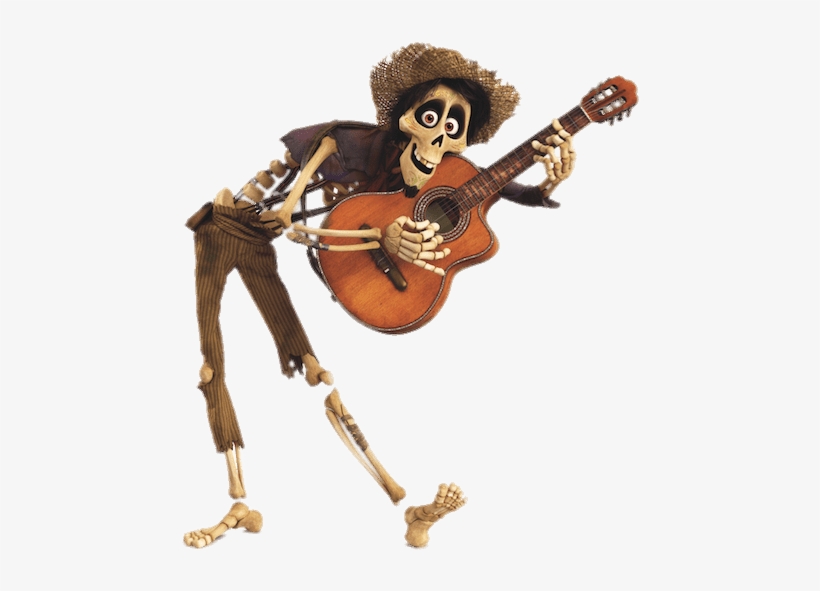 Download Hector Playing The Guitar Png - Personajes De Coco La Pelicula