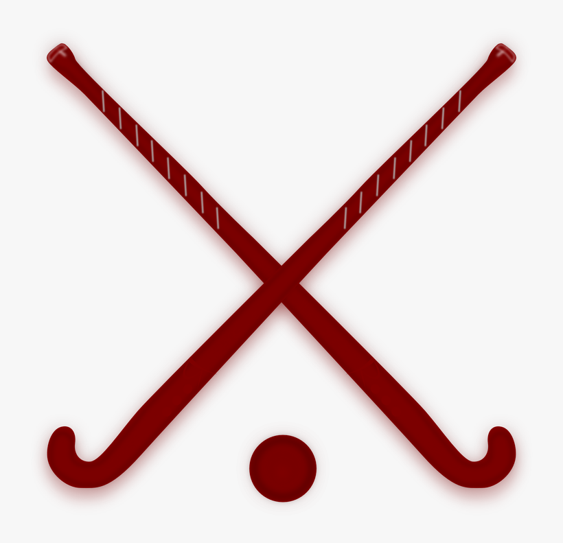 Clipart Black And White Centennial Teams In City Finals - Field Hockey Sticks Clipart Transparent, transparent png download