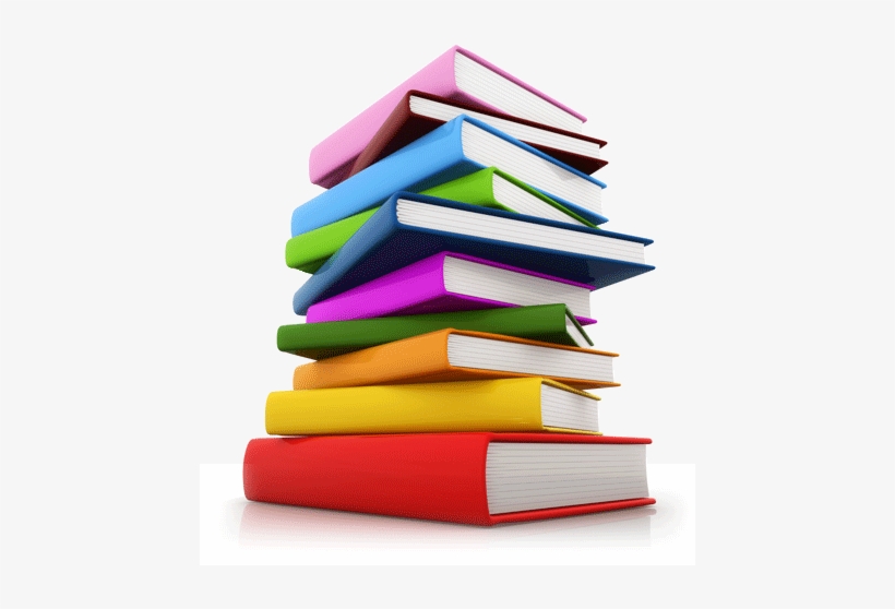 Books - Stack Of Books, transparent png download