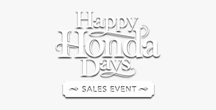 Honda Black Friday Sale - Poster, transparent png download