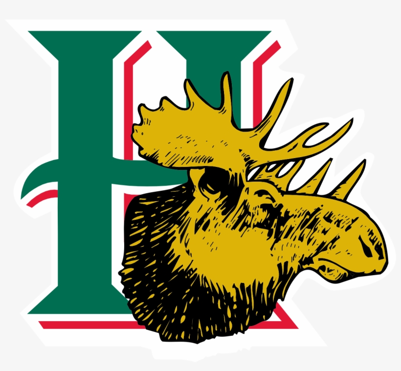 Crossed Hockey Sticks - Mooseheads Halifax, transparent png download