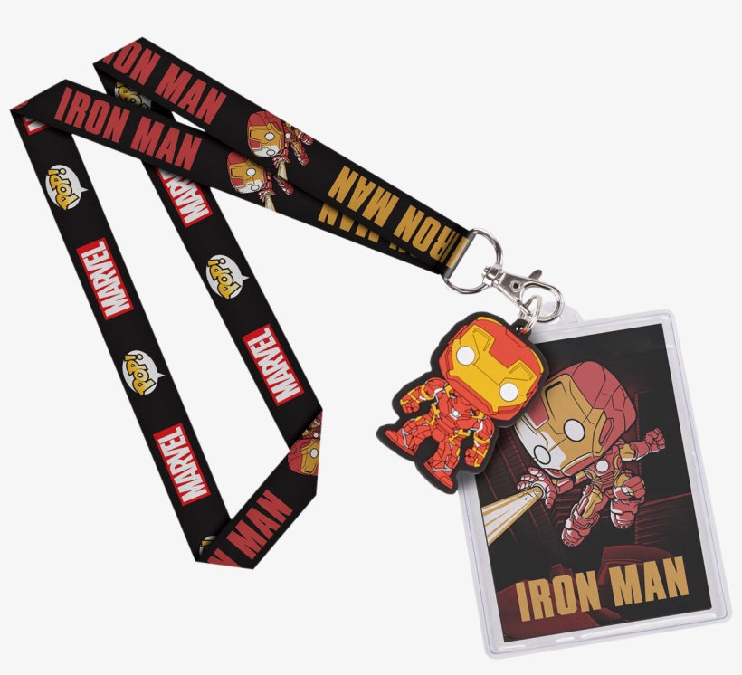 Iron Man Pop Lanyard - Funko Lanyard Marvel, transparent png download