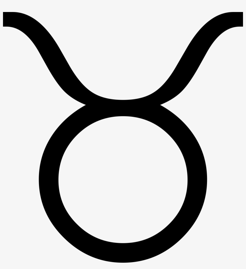 Taurus April 20-may - Taurus Symbol Png, transparent png download