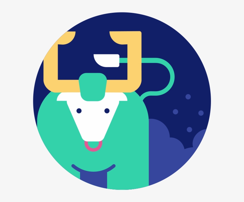 Taurus Zodiac Sign - Zodiac Signs Taurus, transparent png download