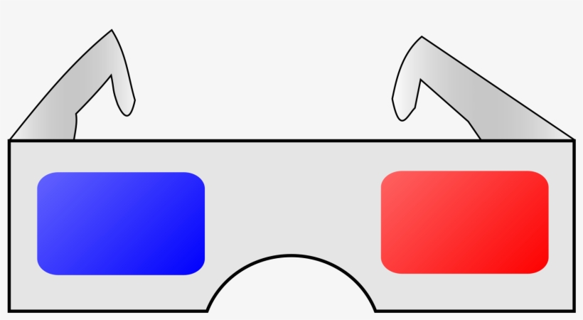 D Glasses Icons Png Free And - 3d Glasses Clip Art, transparent png download