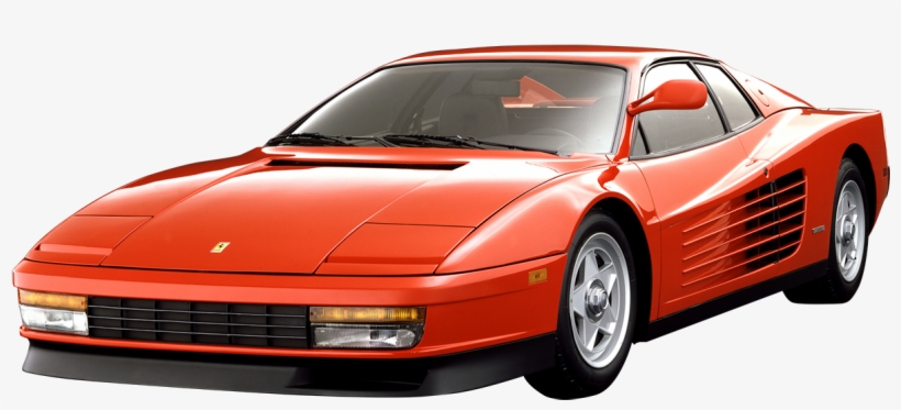 Image Royalty Free Stock Ferrari Testarossa - 1984 Ferrari Testarossa, transparent png download