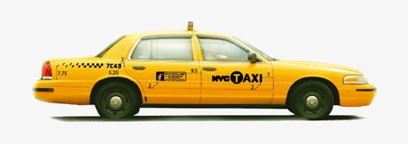 Clip Royalty Free Stock Png Image - New York Taxi Drawing, transparent png download