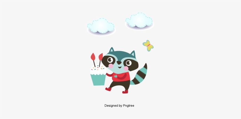 Creative Material Design For Cute Cartoon Animal Label, - 可愛 數字, transparent png download