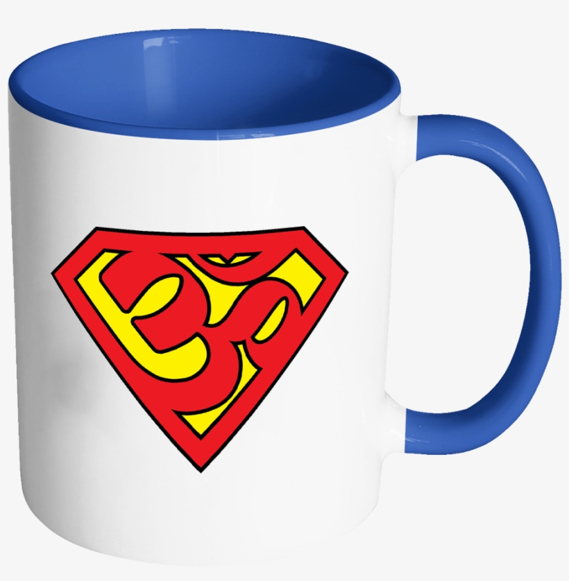 Super Om Mug - Mug, transparent png download