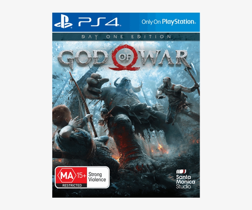 God Of War Ps4 Game, transparent png download
