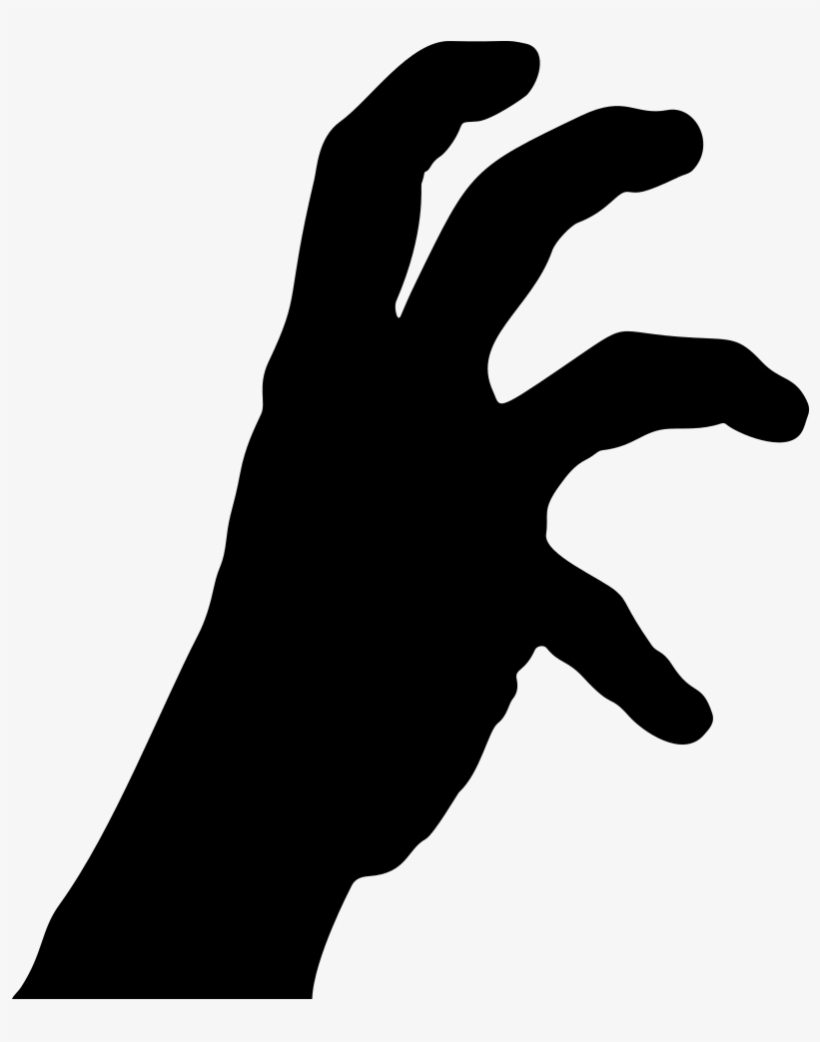 The Claw Silhouette - Claw Png, transparent png download