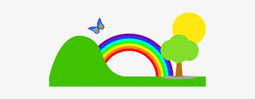 Rainbow Transparent Clipart - Clipart Rainbow, transparent png download