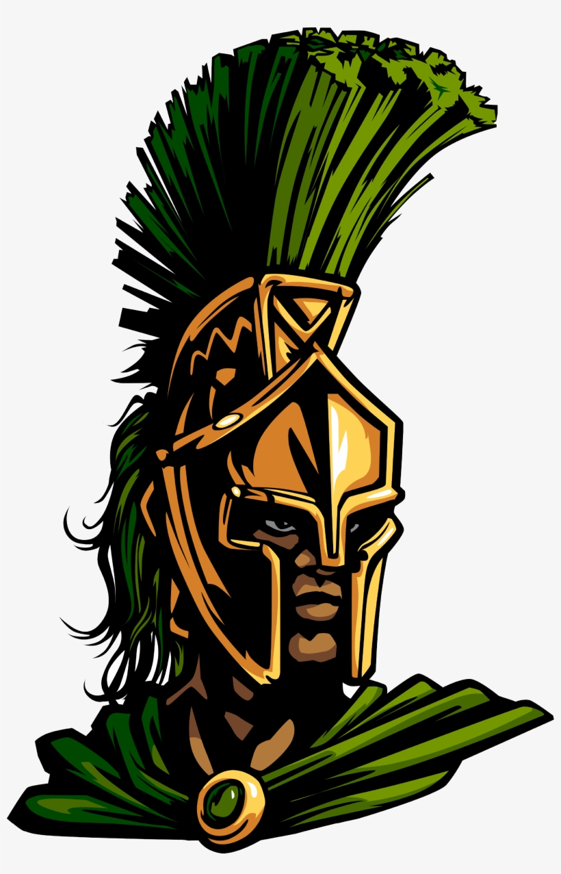 Pin By Claw Graphics On Designs I Helped With - Trojan Mascot Clipart, transparent png download