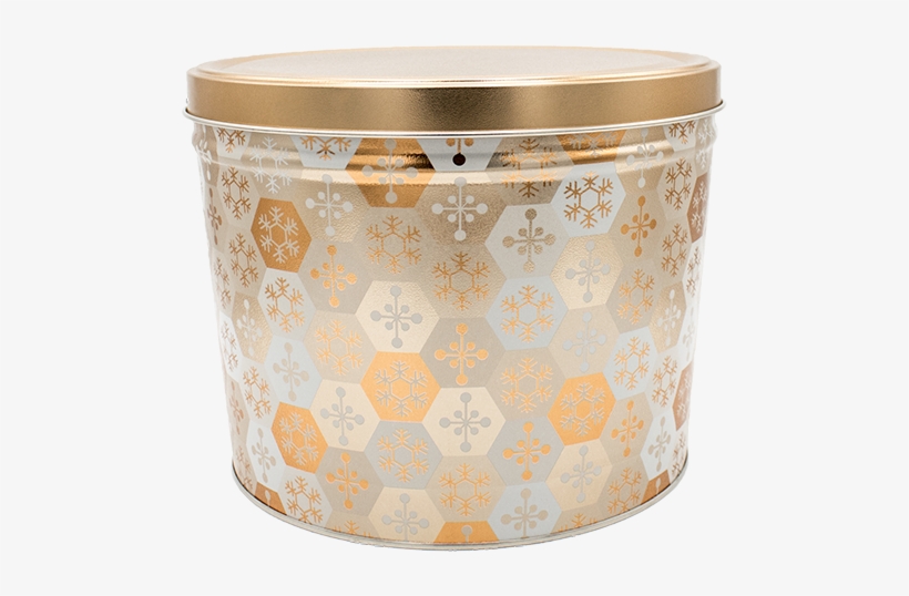 2 Gallon Gold/white Snowflake Tin - The Shining, transparent png download