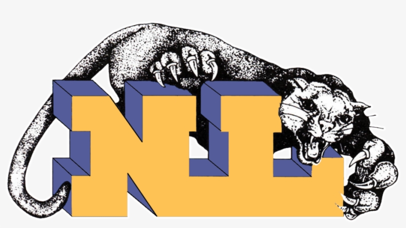 Nl Panther Logo Color072 123cmyk White Stroke - North Lamar Isd Logo, transparent png download