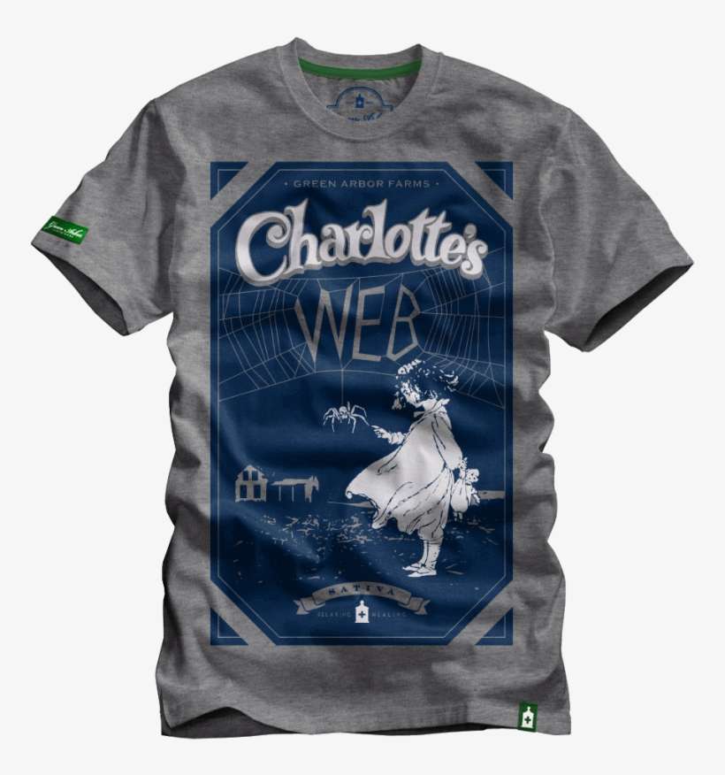 Charlottes Web Marijuana Strain Shirts Cannabis Inspired, transparent png download