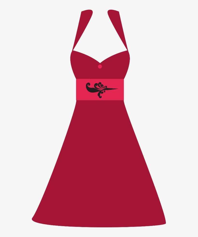 Costura E Roupas Riblackandreddress Png Minus Riblackandreddresspng, transparent png download