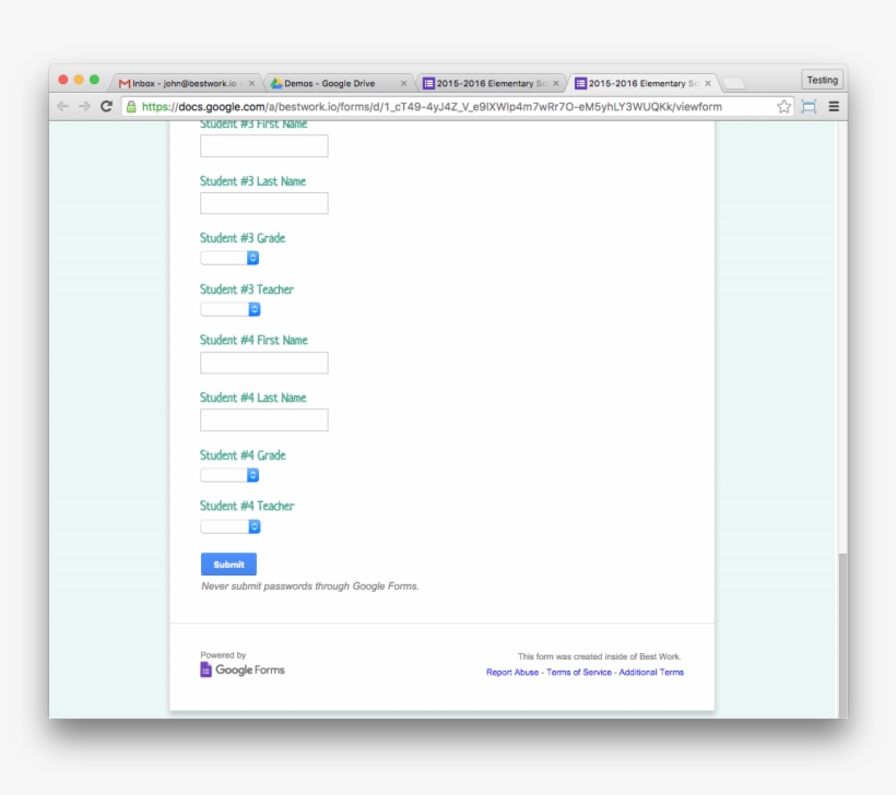 Test Your Form With The “view Live Form” Button And, transparent png download