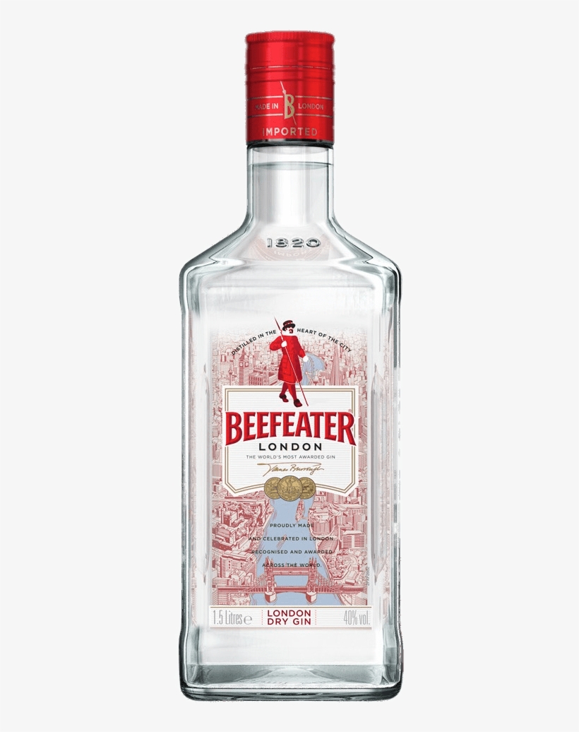 Beefeater London Dry Gin, transparent png download