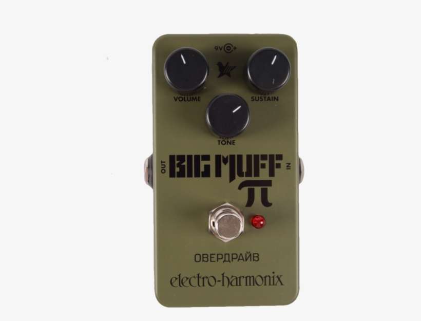 Electro-harmonix Green Russian Big Muff, transparent png download